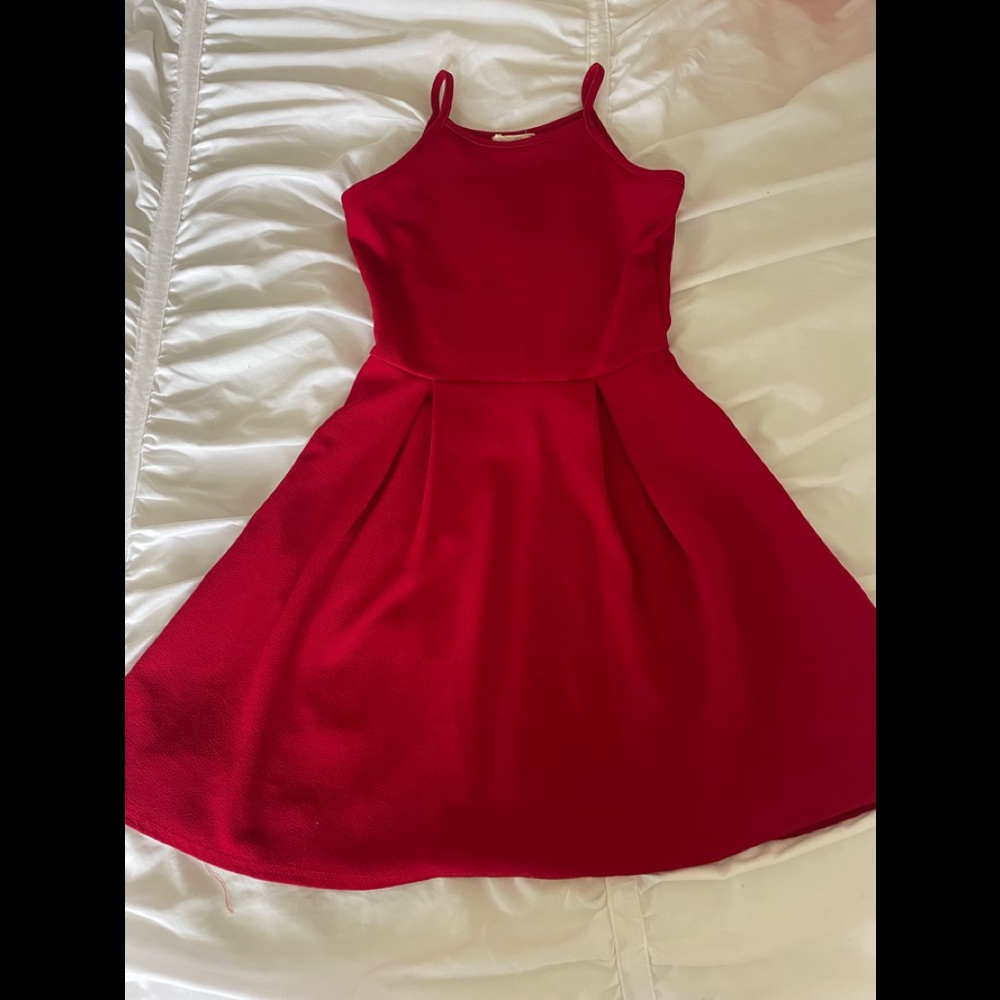 gorgeous red childrens dress